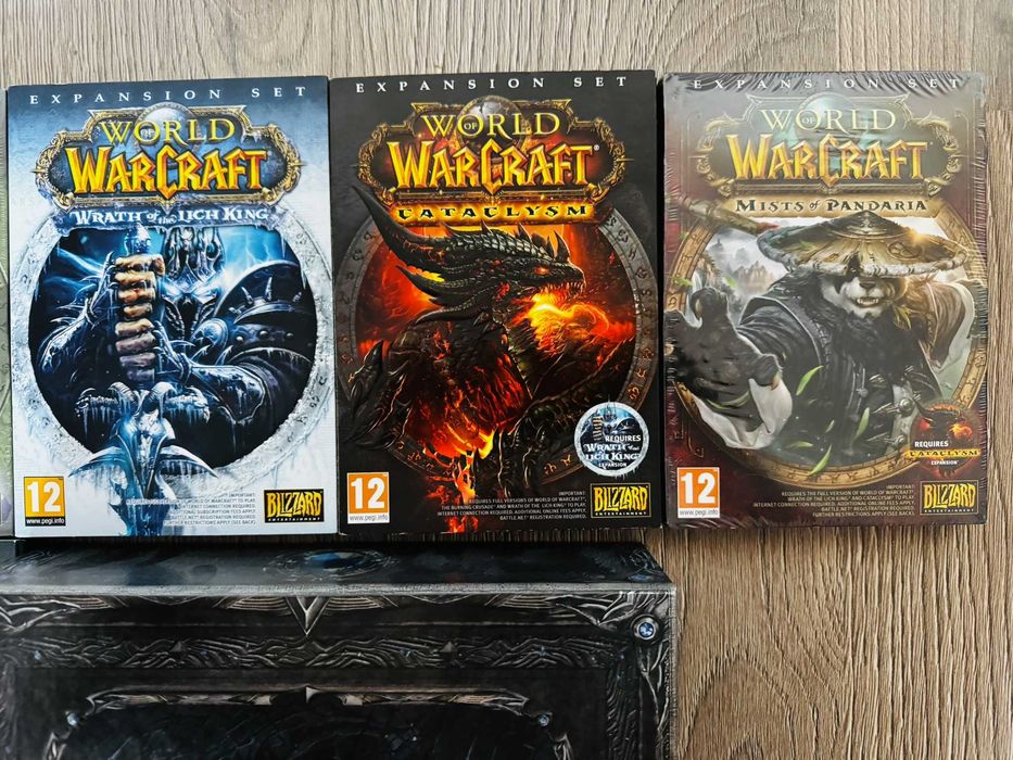 Колекция World of Warcraft PC игри като нови