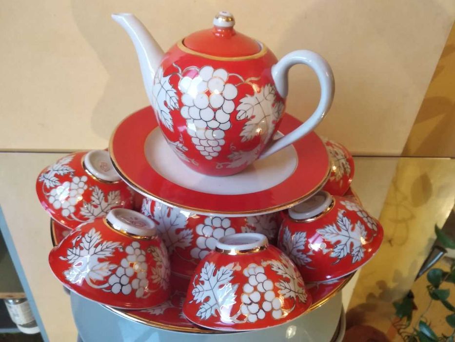 Сервиз Виноград СССР Чайный набор