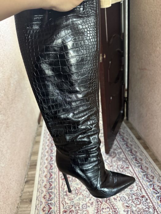 Сапоги, натуральная кожа