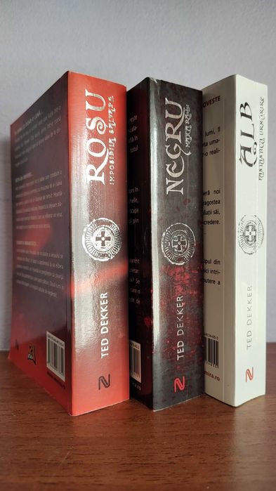Ted Dekker – Trilogia Cercului  (3 vol: Negru; Rosu; Alb)