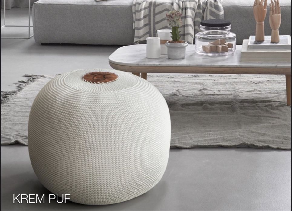 Плетени пуфове/ табуретки