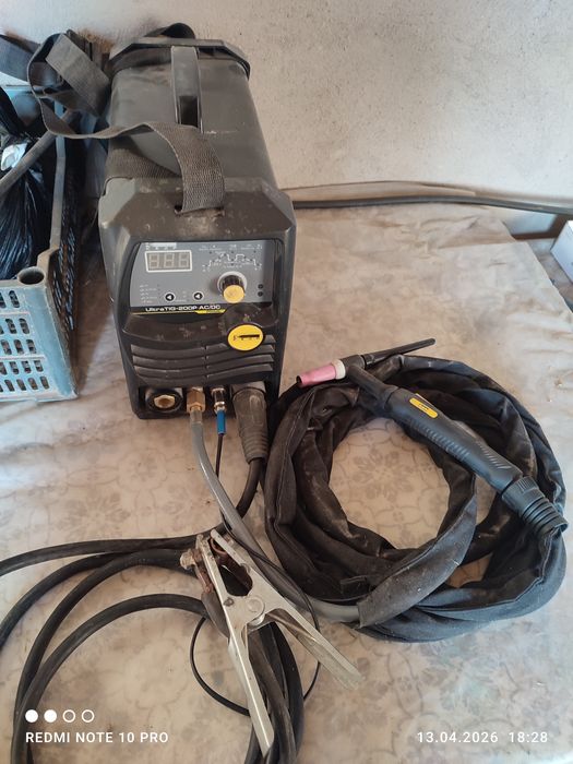 Аргон сварка апарат кедр tig-200p AC DC.