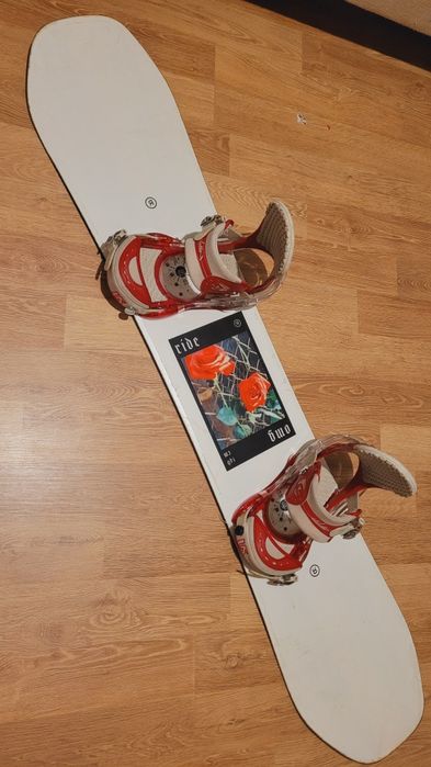 Placa snowboard RIDE 146 + legaturi Burton + boots VANS 2BOA 37