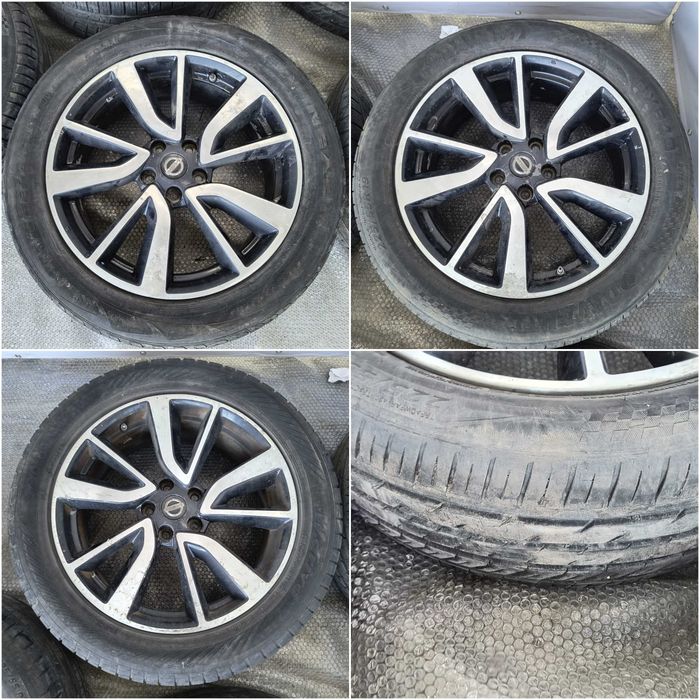 Set 4 Jante Aliaj R19 5x114.3 Nissan X-Trail / Qashqai / Dimensiune 19x7J (12A)