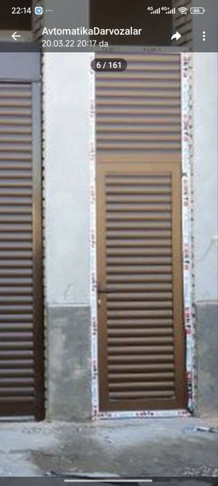 Ролставни афтамат дарвазалар Туркийа максулоти