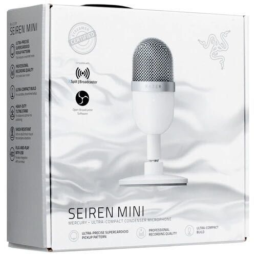 микрофон razer seiren mini mercury