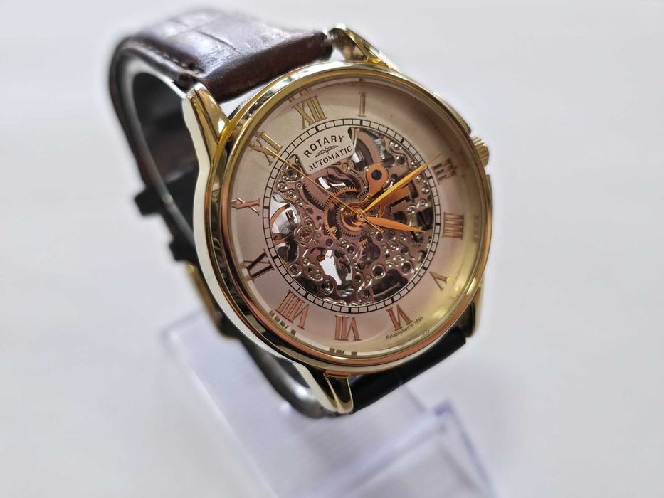 Часовник Rotary Men's Automatic Skeleton GS03862/01
