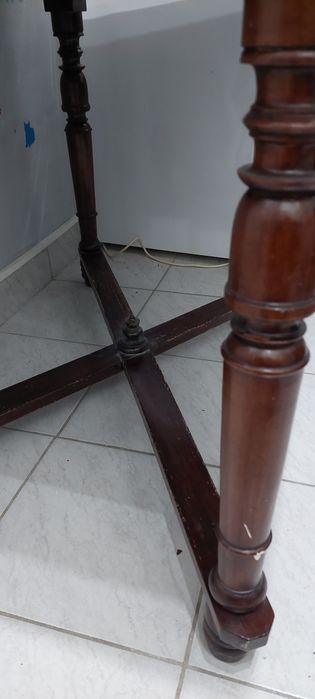 Birou, masă pentru 8 persoane, lemn masiv, vintage.
