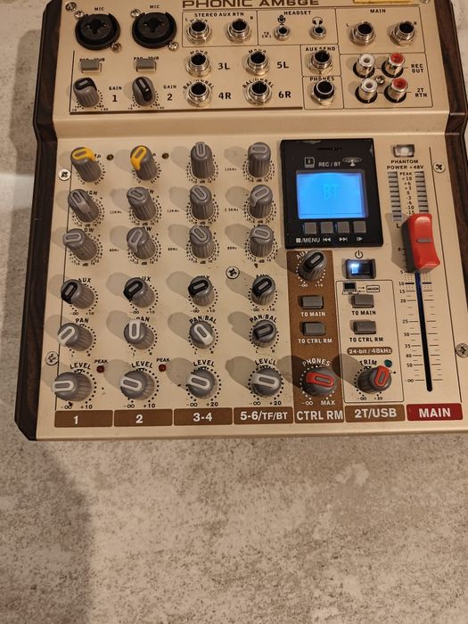 Mixer Phonic AM6GE gold edition