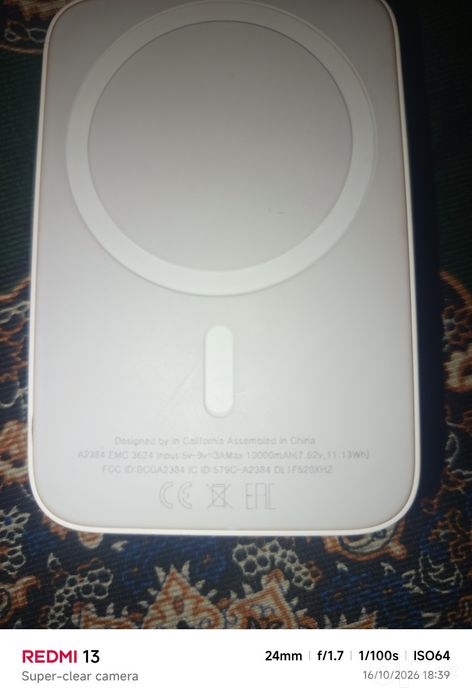Apple magsafe battarey powe bank