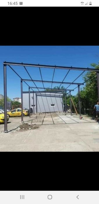 hale si structuri metalice