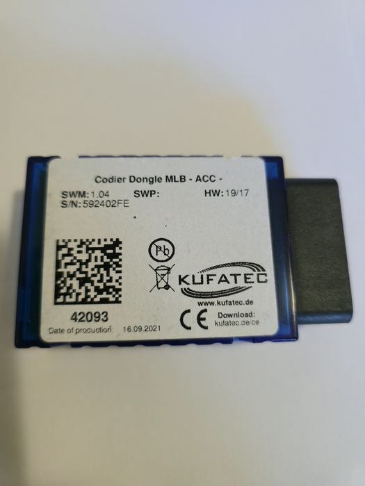 Dongle gama Audi & Ansamblu manete spiral volan