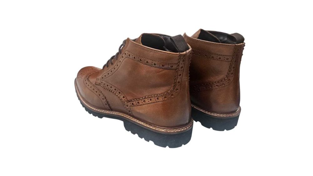 Vând ghete din piele Ashton Aubry – NOI, în cutie