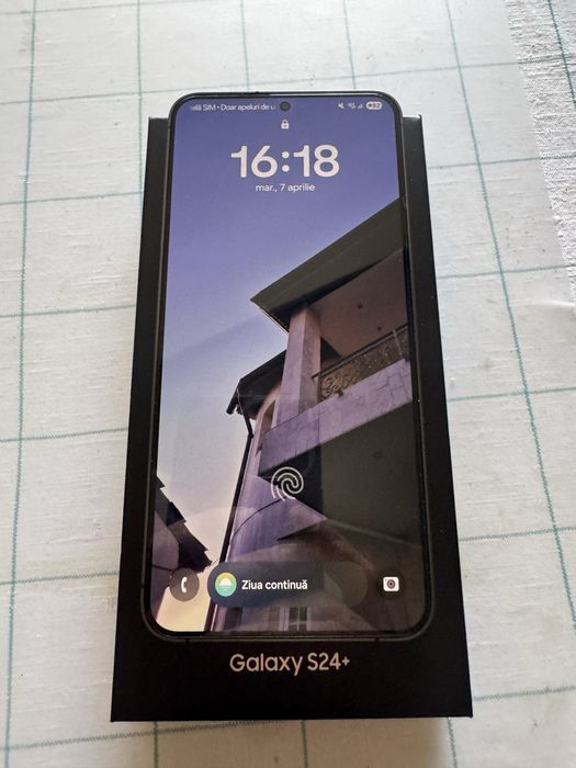 Samsung S24 Plus , 256 GB, Onyx Black, cutie completă
