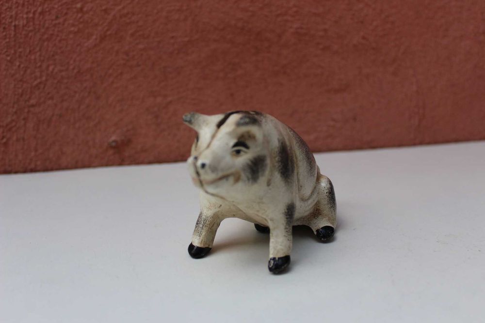 Figurina / pusculita metal / fier, ANGLIA, prima parte secol 20