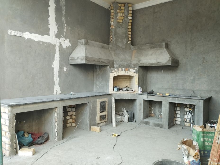 Кухни черновая работа