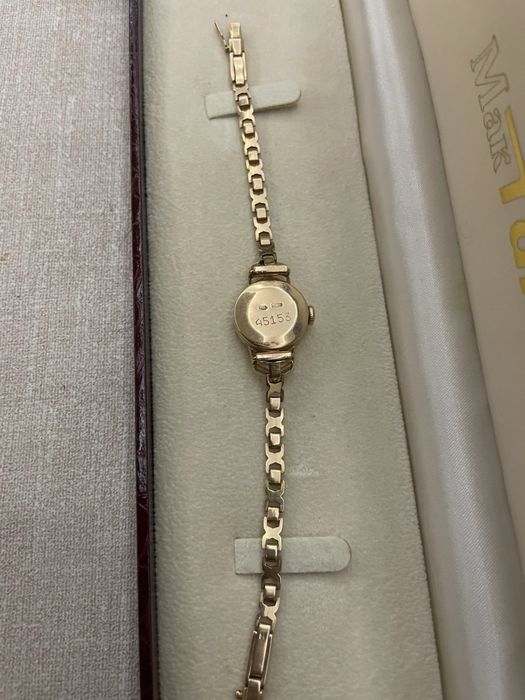 Женский золотые часы чайка, oltin tilla soat, 17,28 гр