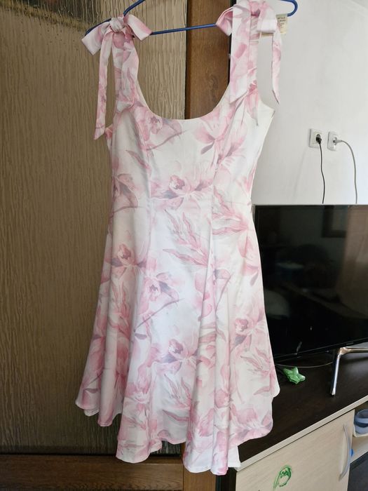 Rochie scurta cu pliuri Guess