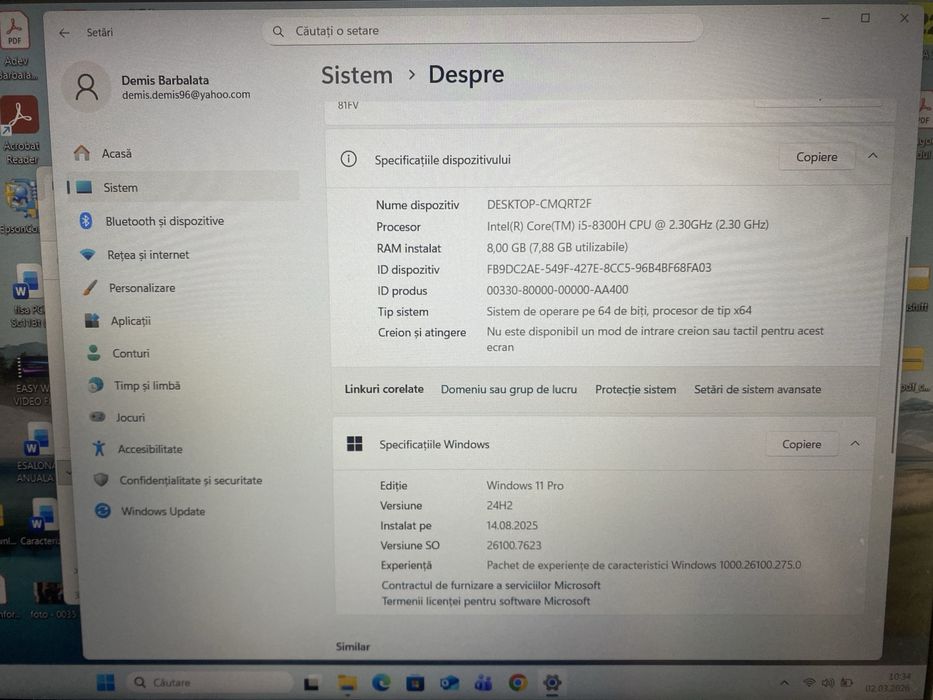Lenovo Legion i5 / GTX 4GB / 8GB RAM / 1TB HDD – Laptop Gaming