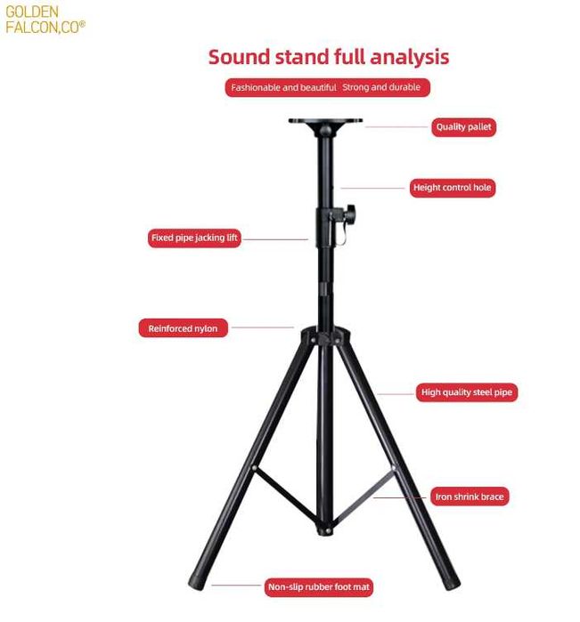стойки для акустических колонок  прочные, все из метала