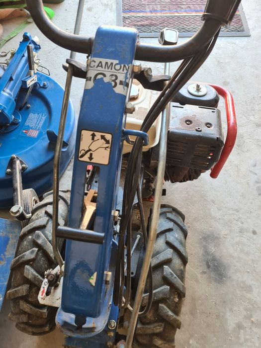 set motocultor bcs 700 powersafe cu sapa și tocător