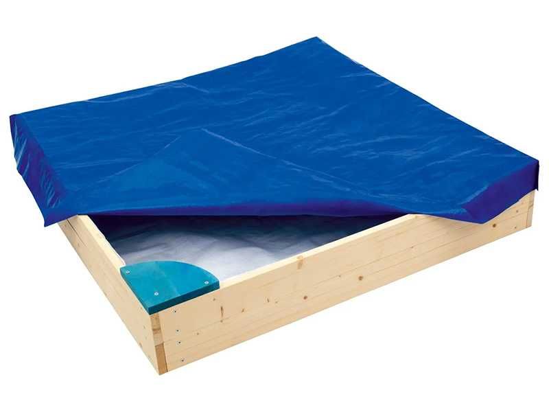 НОВ! Детски пясъчник с 4 седалки 90x90x16см