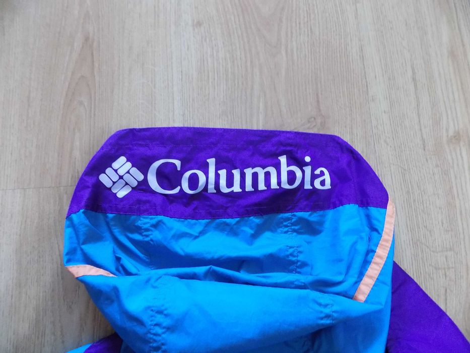 горнище columbia ветровка яке худи суичър анорак туризъм планина мъжко оригинал S