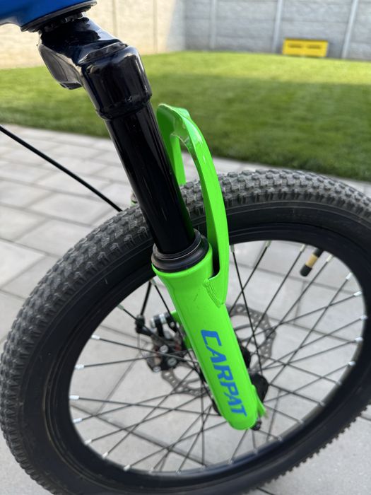 Bicicleta Copii MTB Carpat Hiro 20" Albastru/Verde