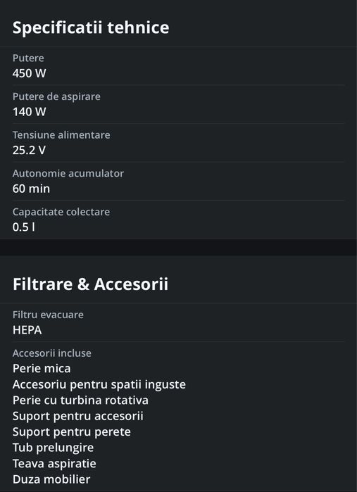 Aspirator vertical Dreame