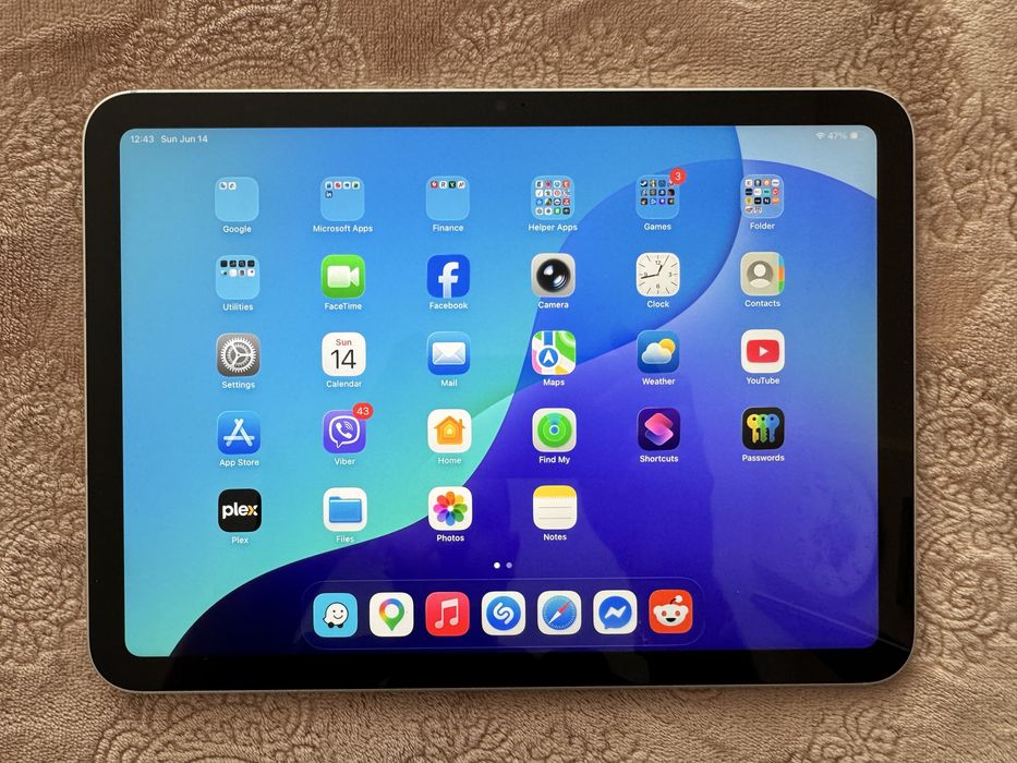 Apple iPad 10, 256GB, Wi-Fi+Cellular (10th generation)
