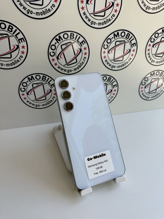 Samsung Galaxy A55 - 128GB - Alb - Impecabil - Garantie