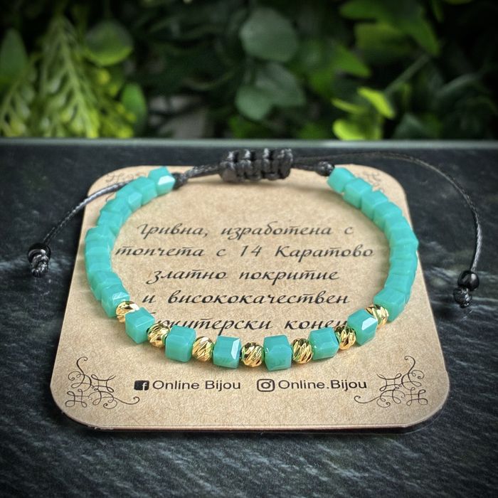 Гривни с 14к златен слой