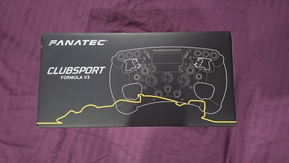 Fanatec Formula V3 wheel