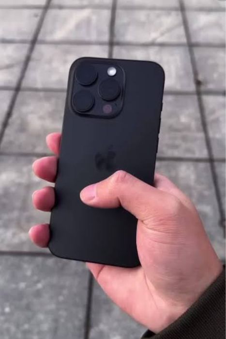 Iphone 15 pro black matt