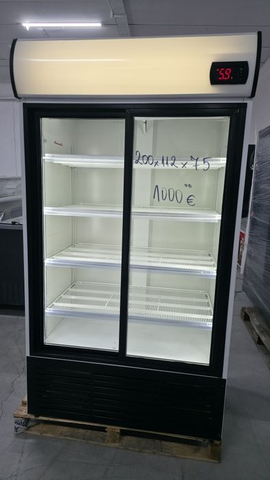 Хладилна витрина-Двойна 112 см