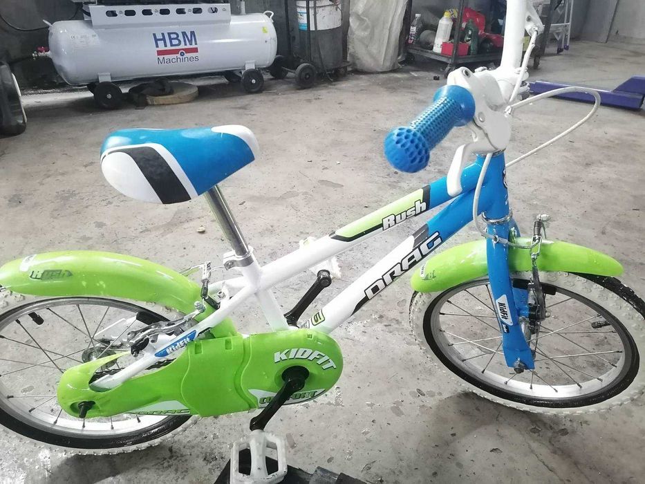 Drag Rush 16"' неон и синьо