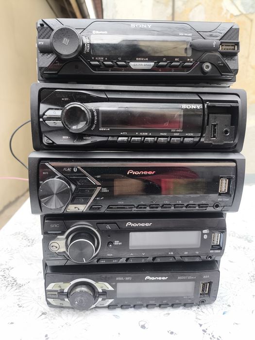 Мултимедия Pioneer Сони Аудио Sony Система Пайнер USB Bluetooth