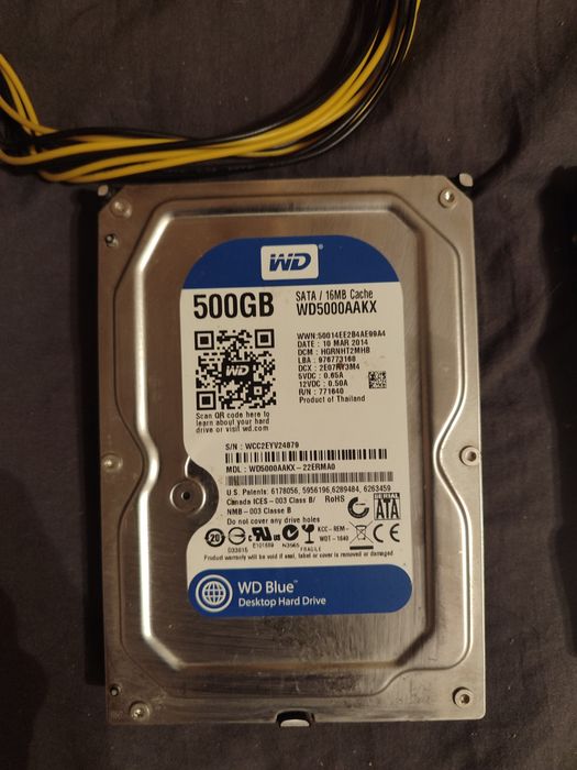 Жесткий диск 500 гига