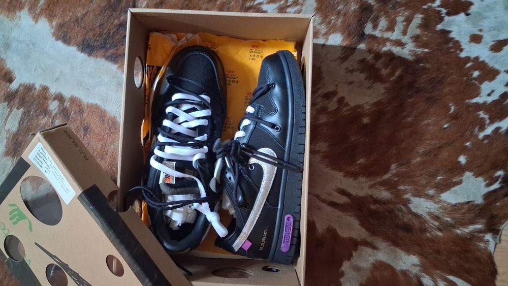 Sneakers negri — Stil Off-White / Street Deluxe