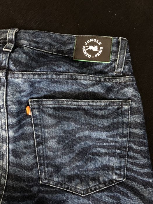 Jeans ediție limitată KENZO FOR H&M - imprimeu tigru
