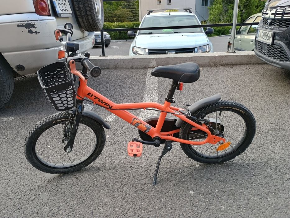 Bicicletă 16 inch pentru copii 4-6 ani
