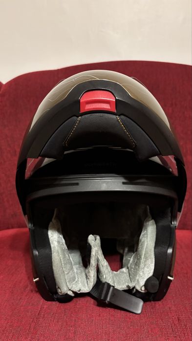 Vand/schimb casca Schuberth C4 Pro, comunicatie Sena SC1 instalat
