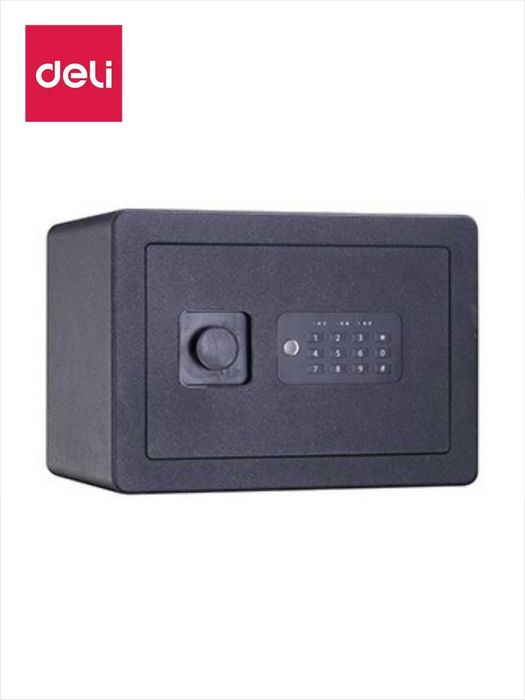 Сейф DELI 33515 / 33515 DELI / код, ключ, (чёрный)