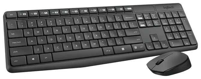 Клавиатура и мышь Logitech MK235