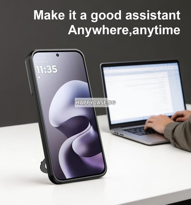 Motorola Edge 70 / 70 Pro / 70 Fusion / GIANT RING Удароустойчив кейс гръб с пръстен