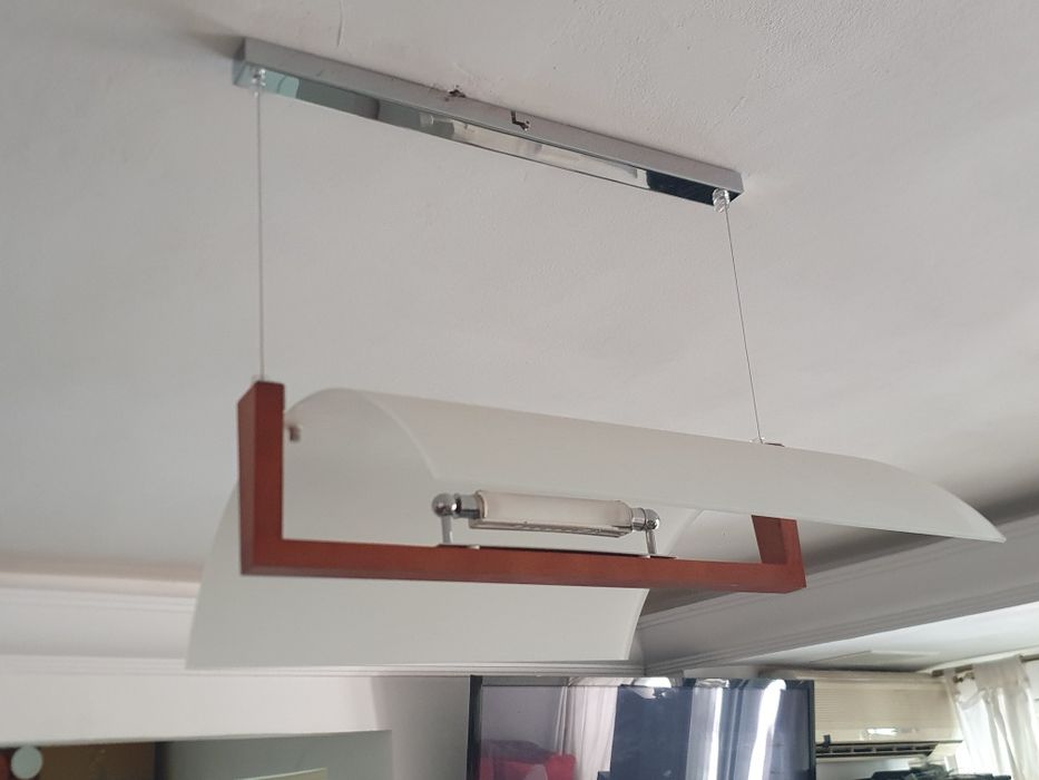 Doua lustre elegante sticla curbata