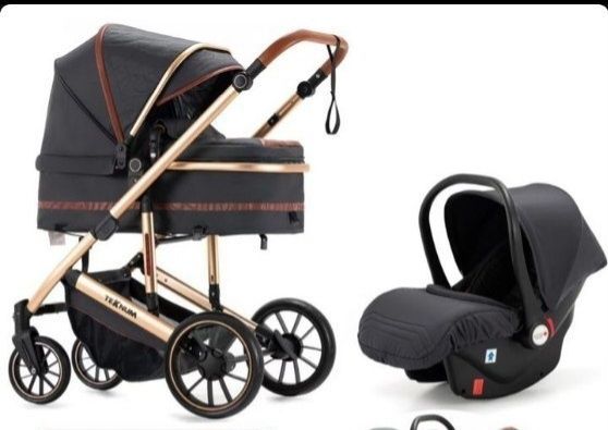 Коляска 2в1, есть сумка