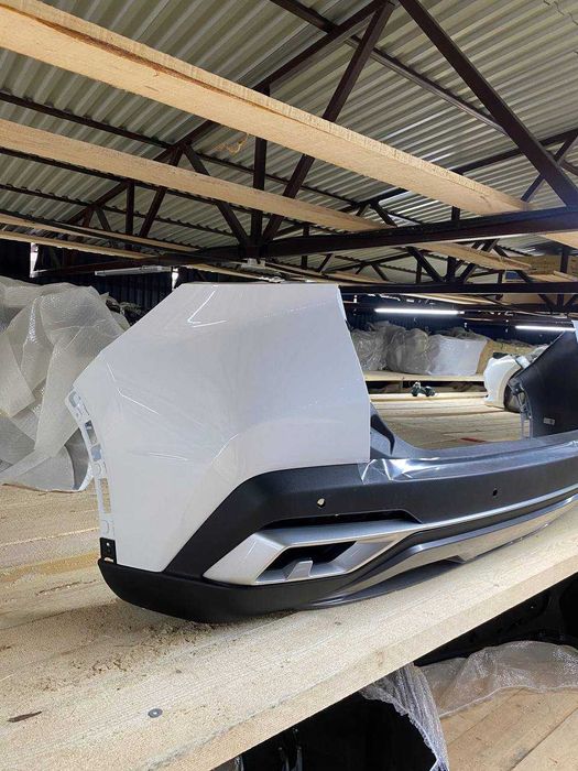 Задний бампер В СБОРЕ Omoda C5 (Белый)