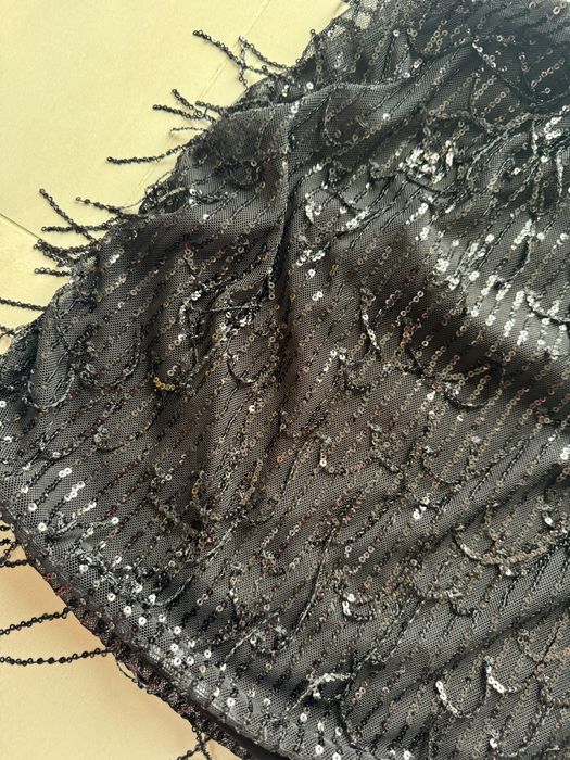 rochie neagra cu paiete noua