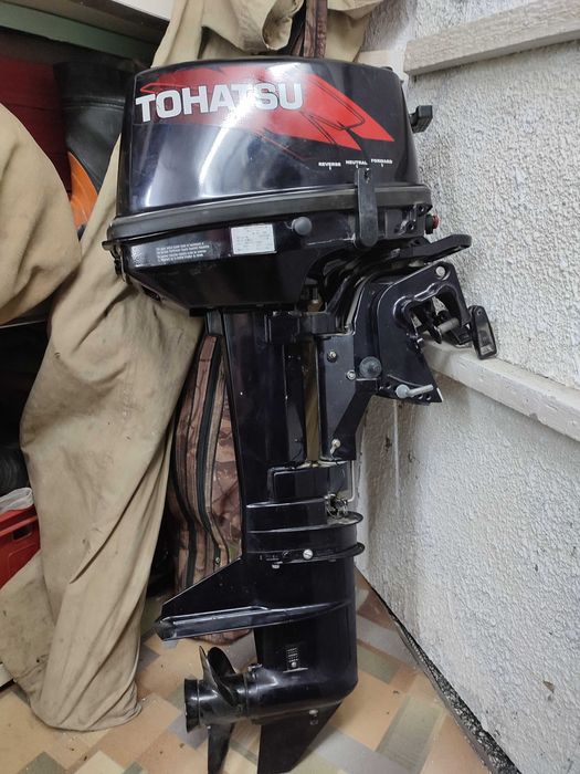 Новый Японский мотор для лодки TOHATSU 9.8